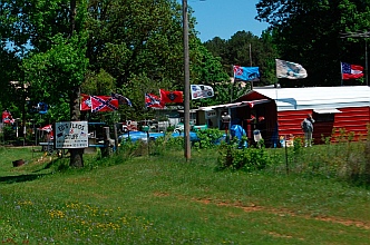 Confederate flags Arkansas AR Ozarks