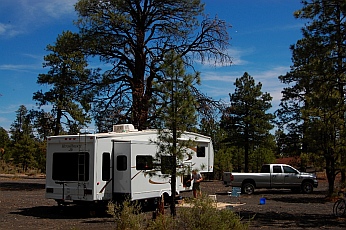 Boondocking in the Cinder Hills OHV Area