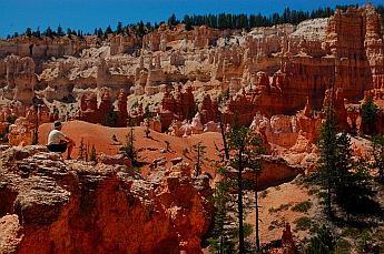 Stunning view at Bryce Canyon, Utah