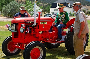 Iron Country Fair, Parowan, Utah tractor show
