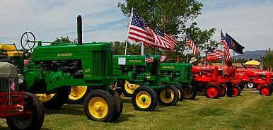 Iron Country Fair, Parowan, Utah tractor show
