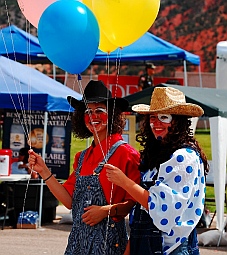 Clowns at Iron Country Fair, Parowan, Utah