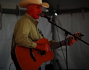 Musical performance at Iron Country Fair, Parowan, Utah