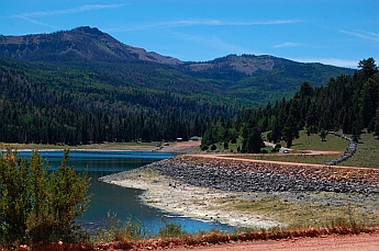 Yankee Meadows Reservoir in Parowan Canyon, Parowan, Utah