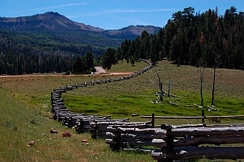 Yankee Meadows Reservoir in Parowan Canyon, Parowan, Utah