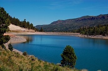 Yankee Meadows Reservoir in Parowan Canyon, Parowan, Utah