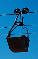 Pioche, NV ore bucket where we boondock in our fifth wheel RV