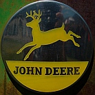 John Deere Memorabilia, Parowan, UT where we boondocked in our fifth wheel RV.