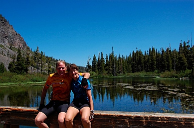Fulltime RVing at Twin Lakes near Mammoth Lakes CA California