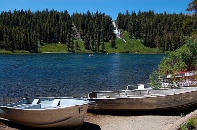 Fulltime RVing at Twin Lakes near Mammoth Lakes CA California