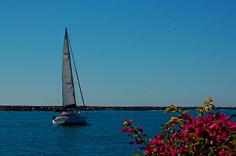 Beneteau sailboat in Mission Bay