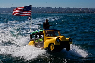 Boats on San Diego harbor