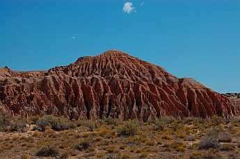 Cathedral Gorge State Park outside Pioche Nevada