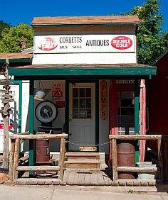 Antiques from the mining days Pioche Nevada