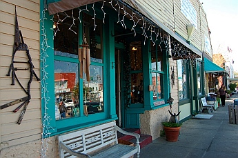 Storefronts in Apalachicola Florida 