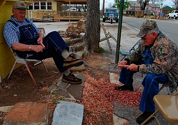 Whittling in Mountain View AR