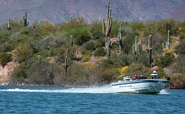 Roosevelt Lake boating