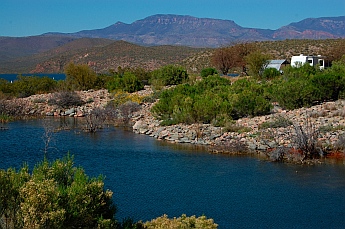 Roosevelt Lake Arizona Tonto National Forest Campgrounds