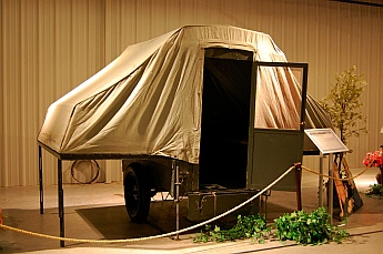 Vintage tent trailer