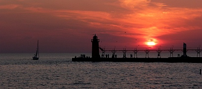 South Haven Michigan lighthouse