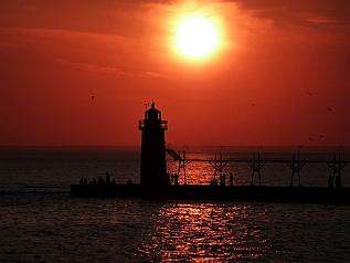 South Haven Michigan lighthouse