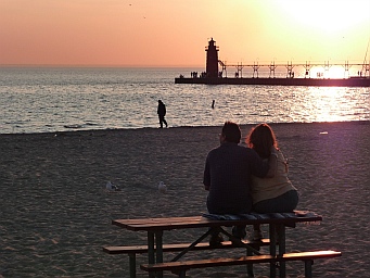 South Haven Michigan lighthouse