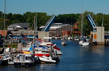 South Haven Michigan drawbridge