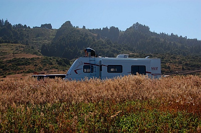 Northern CA California coast at Westport-Union State Park great place for an RV solar panel installation 