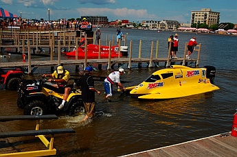Bay City Michigan hydroplane boat race