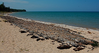 Joseph S Fay freighter shipwreck Lake Huron