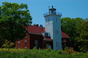 Forty Mile Point Lighthouse Michigan
