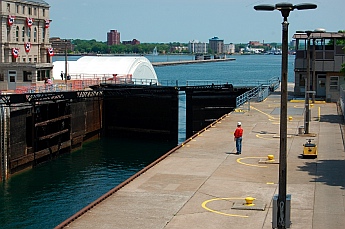 Soo Locks Sault Ste. Marie Michigan
