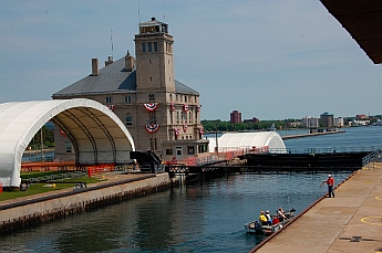 Soo Locks Sault Ste. Marie Michigan