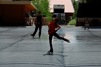 Sun Valley Lodge skating rink