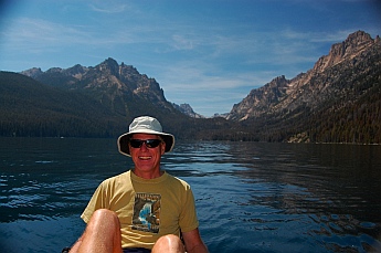 Redfish Lake Idaho kayaking