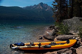 Redfish Lake Idaho kayaking