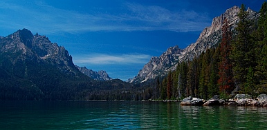 Redfish Lake Idaho kayaking