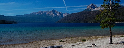 Redfish Lake Idaho beach