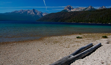 Redfish Lake Idaho beach