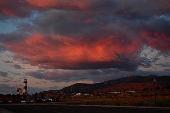 Cedar City Utah sunset