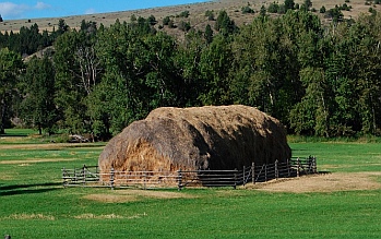 Valley of a Thousand Haystacks, Montana.