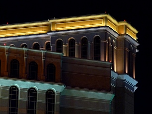 View of the Venetian Hotel and Casino