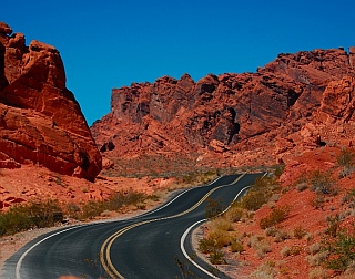 Seven Sisters formation at Valley of Fire