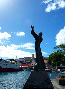 Christ of the Deep statue