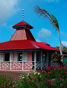 Classic Caribbean building