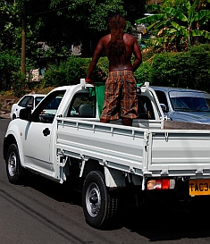Guy in truck