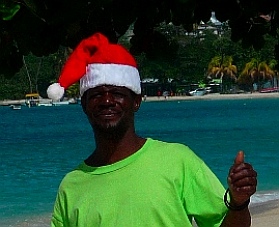 Beach vendor, Grenada