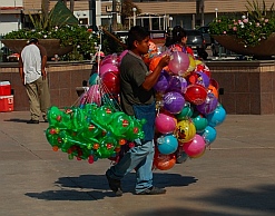 Ensenada Carnaval - street vendors
