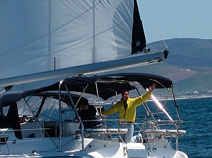 SV Groovy - a groovy day on the water.