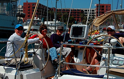 Joining a crew aboard